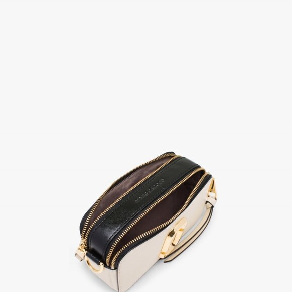 Marc Jacobs The Snapshot Cloud White Multi Leather Crossbody Camera Bag - Picture 10 of 10